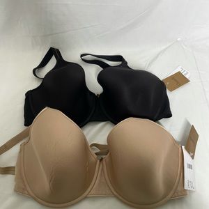 2 NEW Chantelle Full Coverage Bras 34ddd